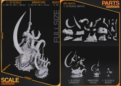 Figura de Resina - Cha Hae-In - Solo Leveling