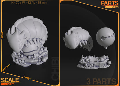 Figura de Resina Chibi - Bell Beast - Hollow Knight