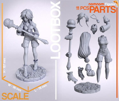 Figura de Resina - Garnet Til Alexander - Final Fantasy IX