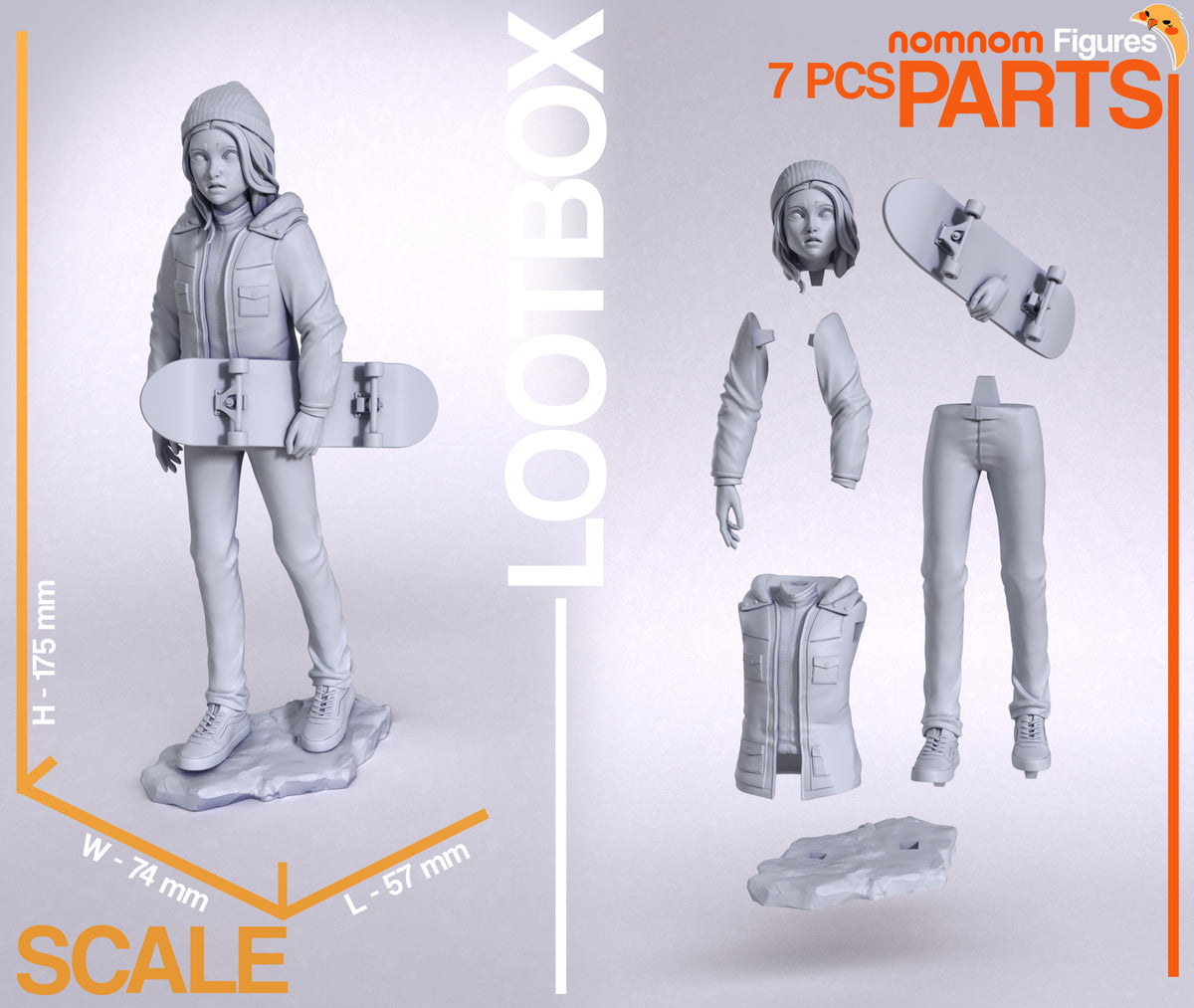 Figura Max Stranger Things en resina, foto 3