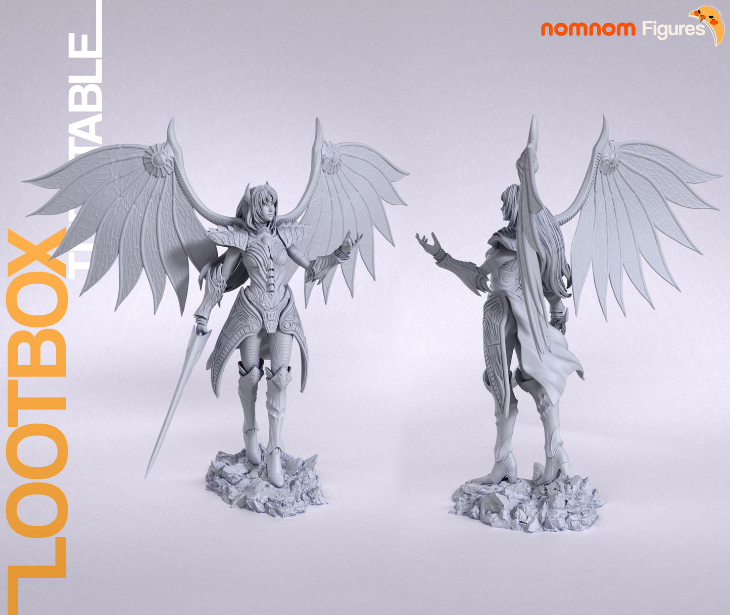 Figura de Resina - Rose - Legends of Dragoon