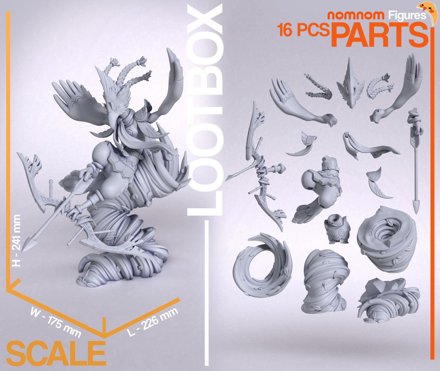 Figura de Resina - Revali - The Legend of Zelda Breath of the Wild