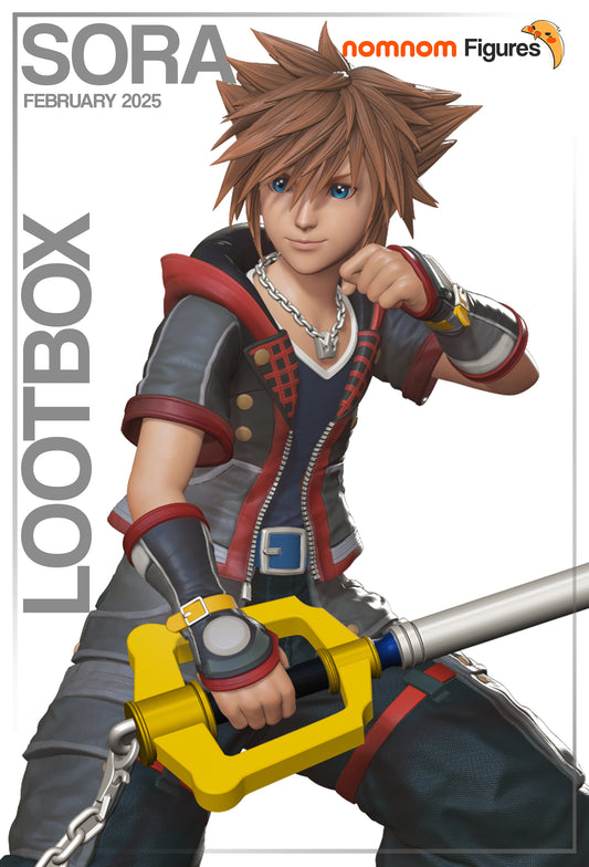 Figura de Resina - Sora - Kingdom Hearts
