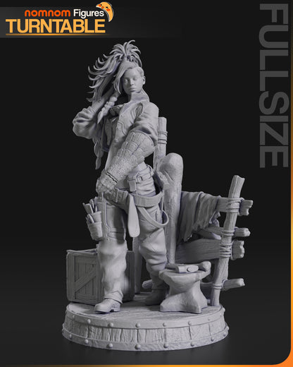 Figura de Resina - Gemma - Monster Hunter Wilds