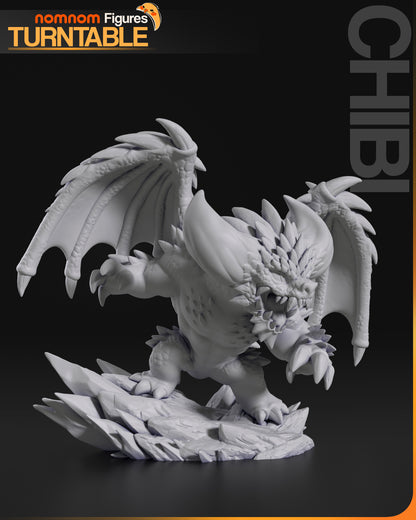 Figura de Resina Chibi - Nergigante - Monster Hunter World