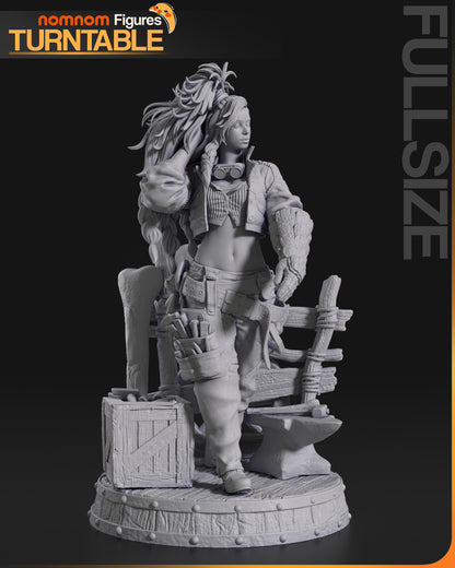 Figura de Resina - Gemma - Monster Hunter Wilds