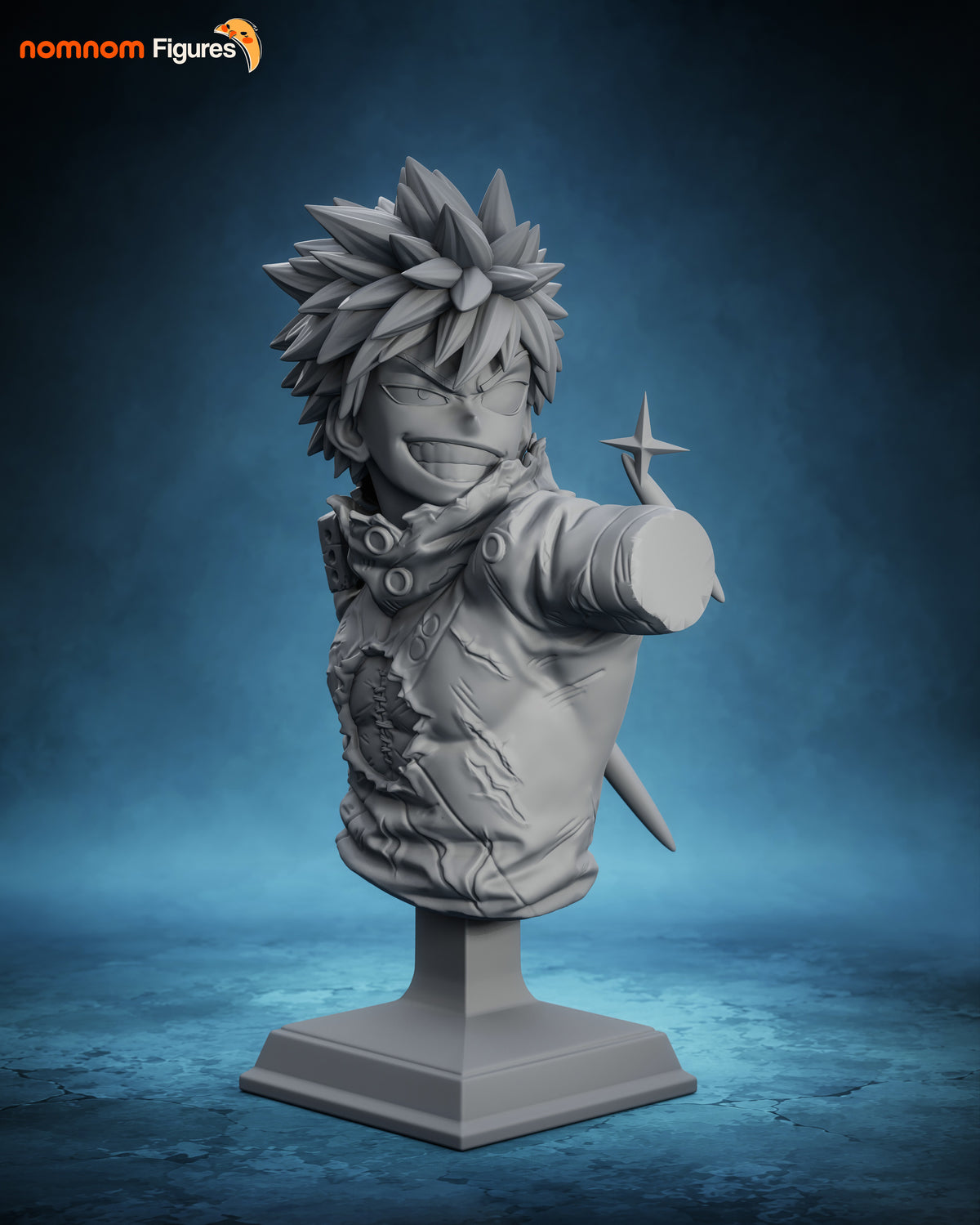 Figura Katsuki Bakugo My Hero Academia en resina, foto 12