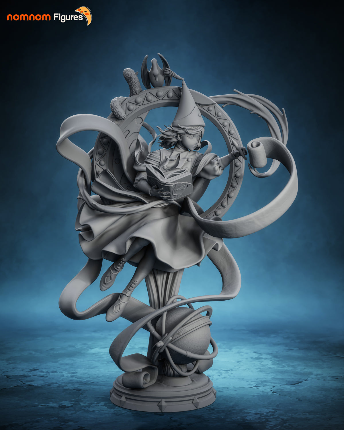 Figura Coco Witch Hat Atelier en resina, foto 12