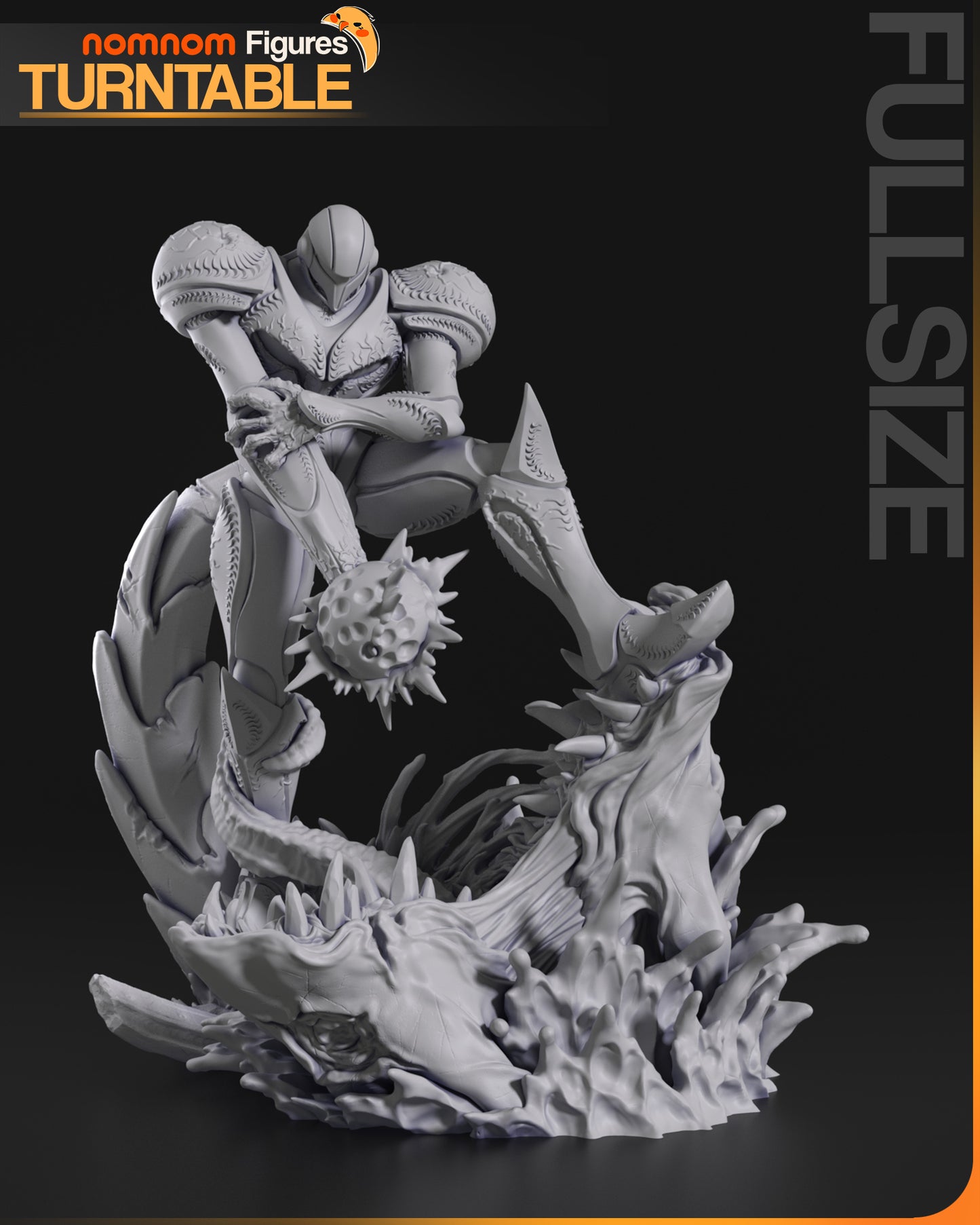 Figura de Resina - Dark Samus - Metroid Prime