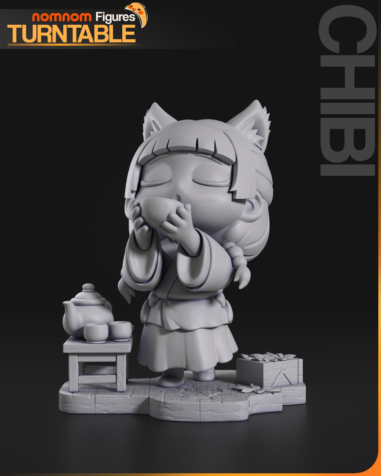 Figura de Resina Chibi - Maomao - Apothecary Diaries