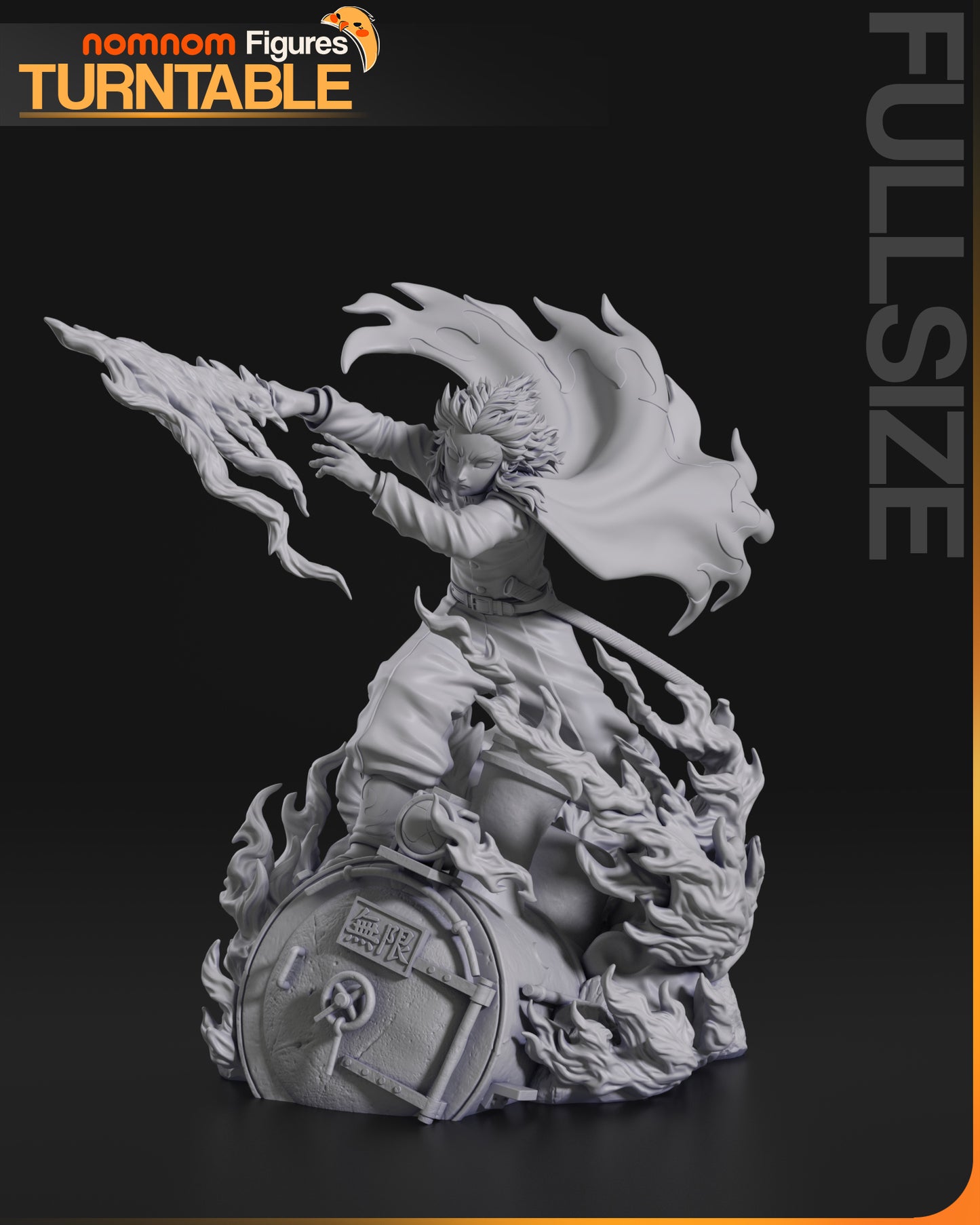Figura de Resina - Rengoku - Kimetsu No Yaiba / Demon Slayer