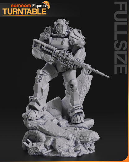Figura de Resina - T-60 Servo Armadura - Fallout