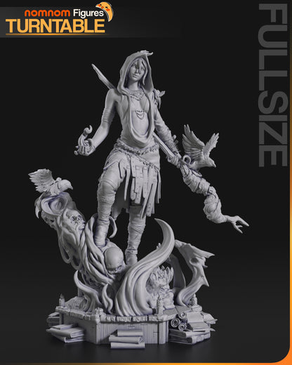 Figura de Resina - Morrigan - Dragon Age