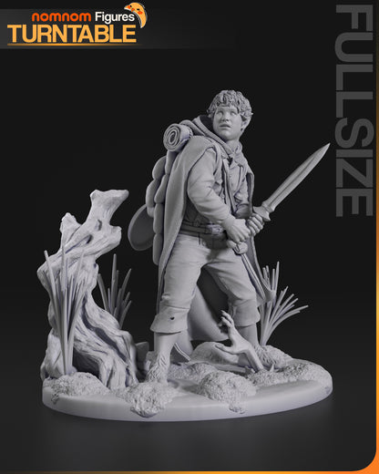 Figura de Resina - Sam Sagaz Gamyi - El Señor de los Anillos