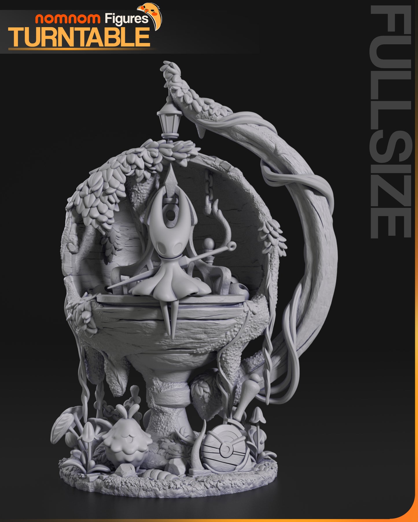 Figura de Resina - Hornet - Hollow Knight