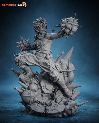 Figura Katsuki Bakugo My Hero Academia en resina, foto 13