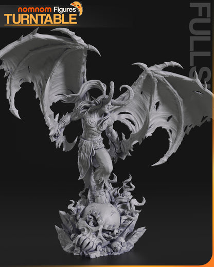 Figura de Resina - Illidan Tempestira - World of Warcraft