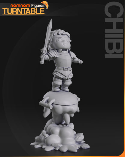 Figura de Resina Chibi - Laios Touden - Tragones y Mazmorras