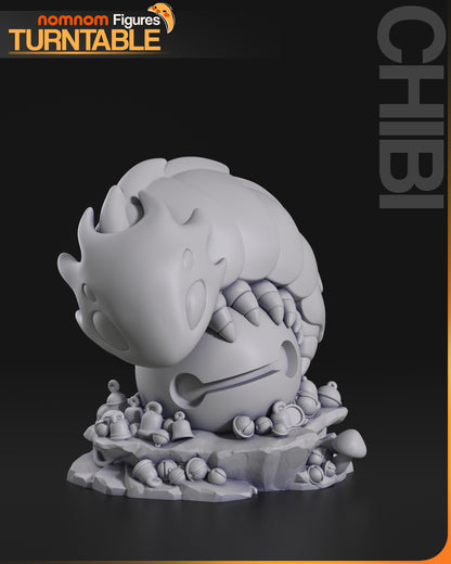 Figura de Resina Chibi - Bell Beast - Hollow Knight