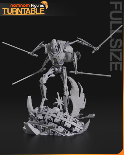 Figura de Resina - General Grievous - Star Wars
