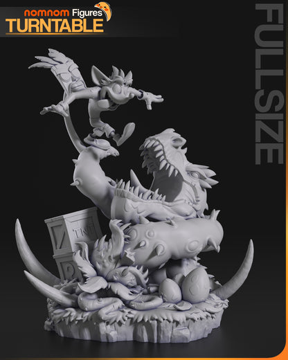 Figura de Resina - Crash - Crash Bandicoot