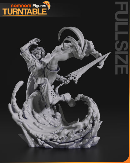 Figura de Resina - Tidus - Final Fantasy X