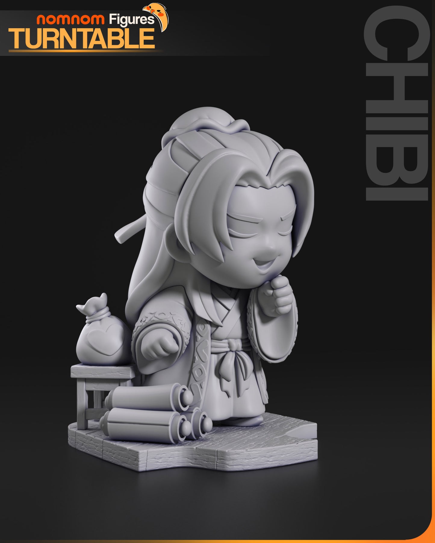 Figura de Resina Chibi - Jinshi - The Apotecary Diaries
