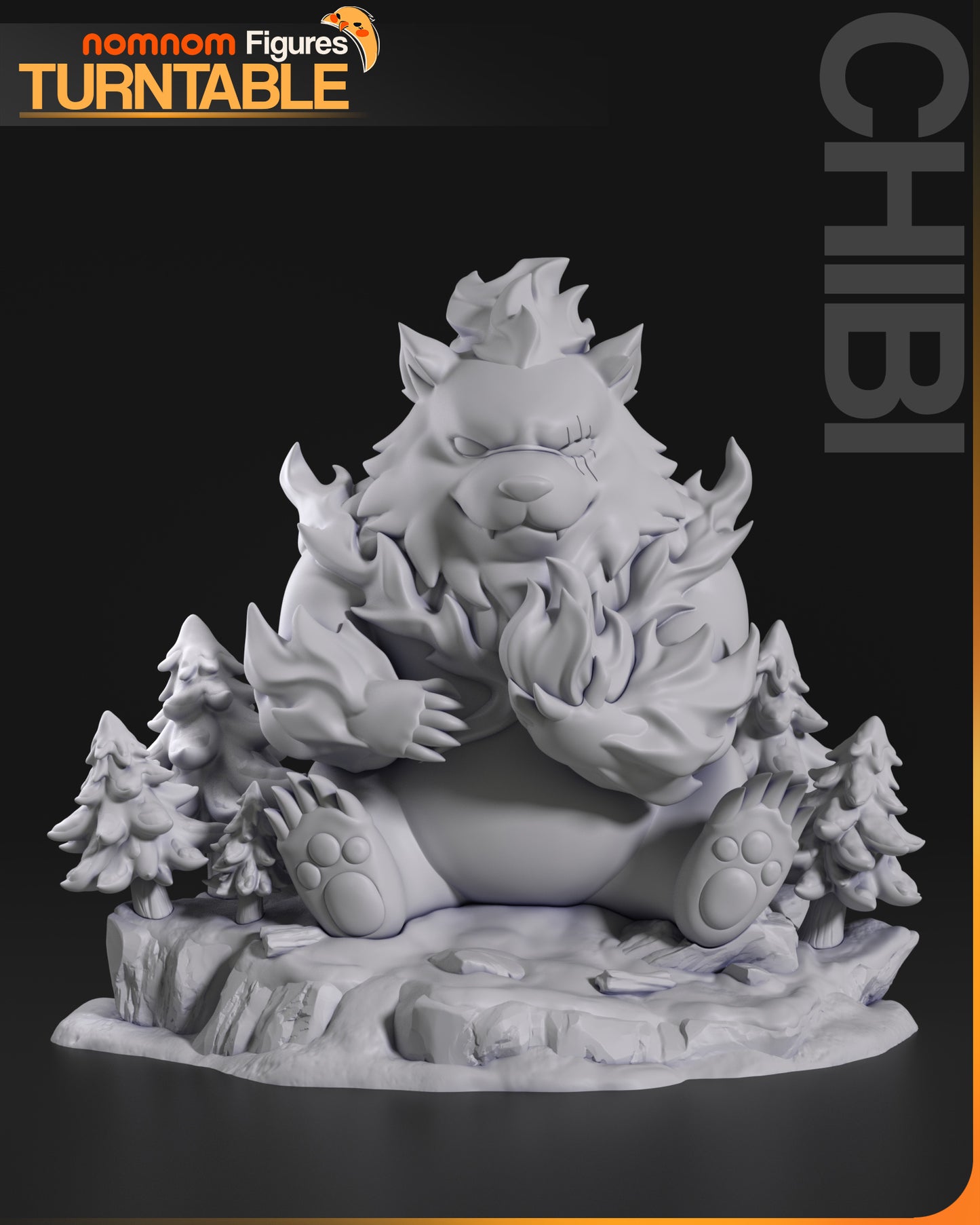 Figura de Resina Chibi - Tank - Solo Leveling