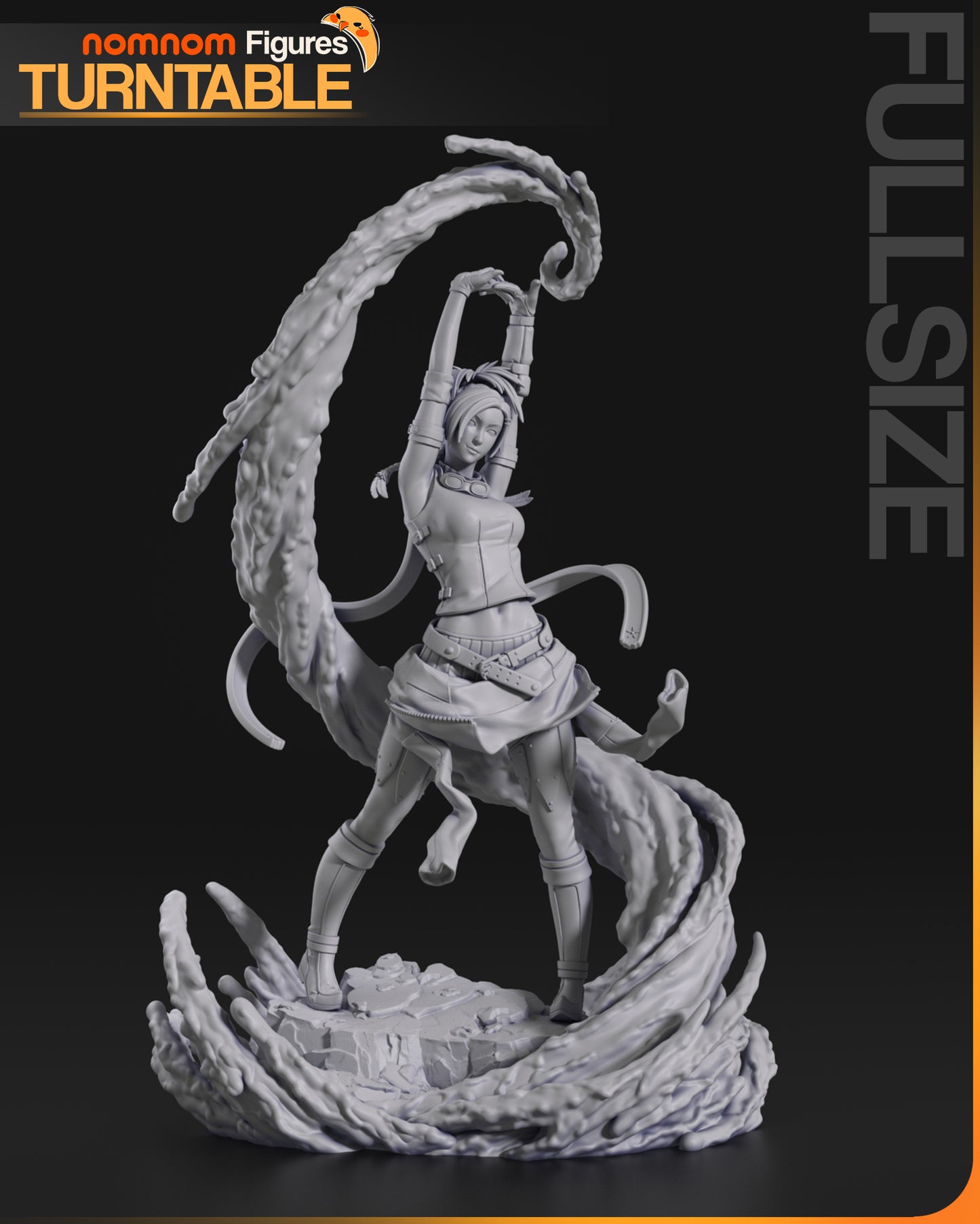 Figura de Resina - Rikku - Final Fantasy X