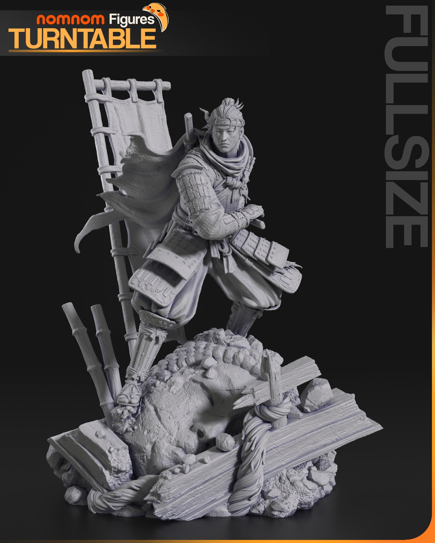 Figura de Resina - Jin Sakai - Ghost of Tsushima