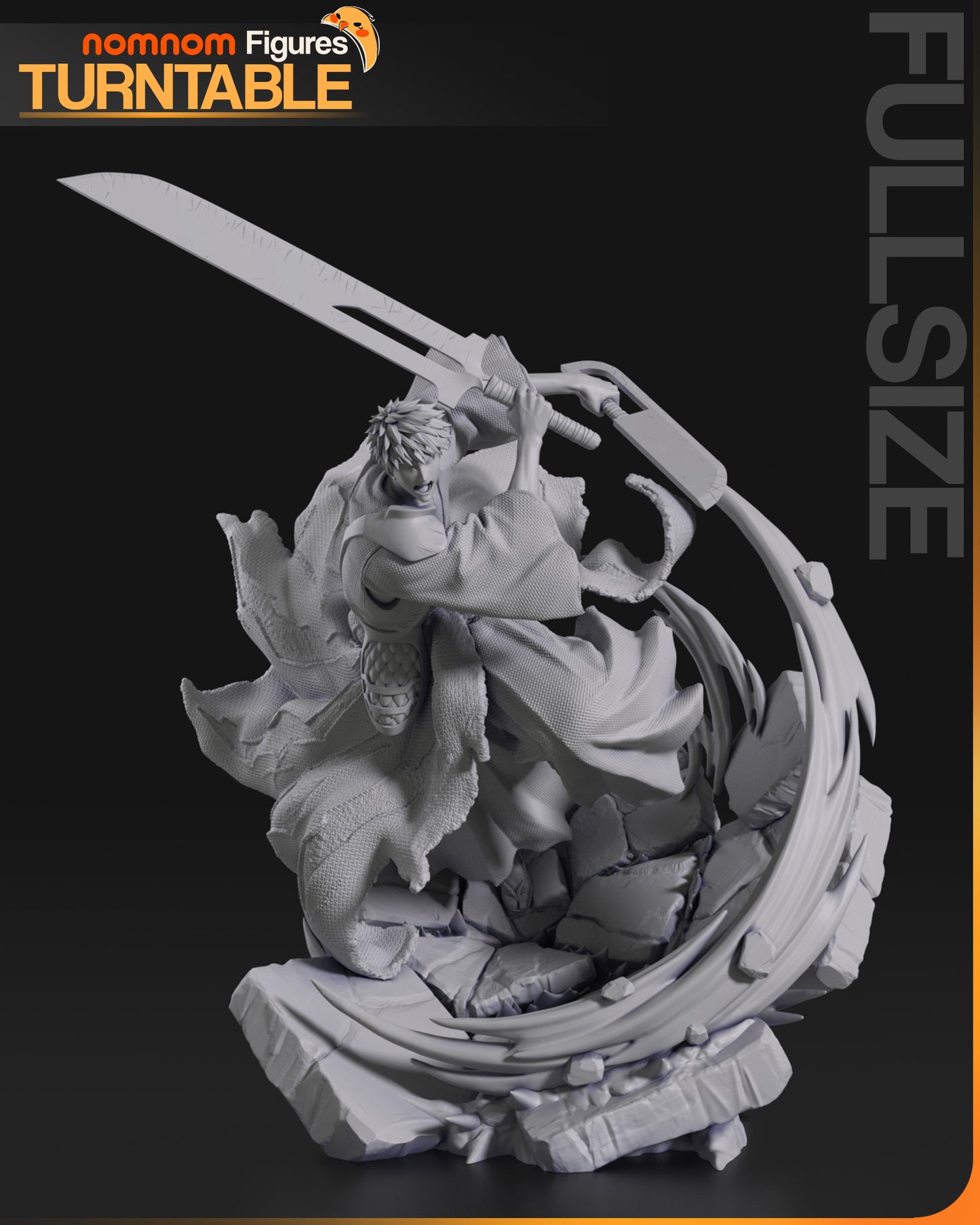 Figura de Resina - Ichigo Kurosaki - Bleach