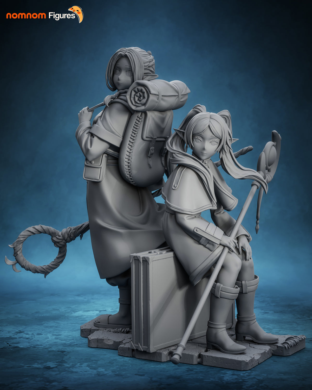 Figura Marcille x Frieren en resina, foto 11