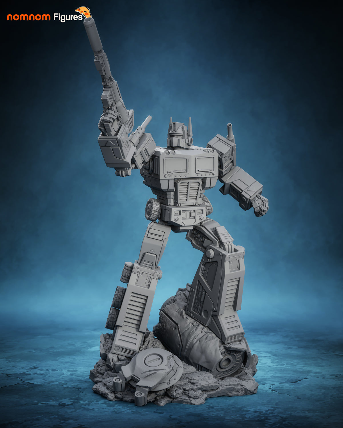 Optimus Prime Transformers, piezas de la figura de resina