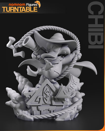 Figura de Resina Chibi - Pato Darwing - Pato Darwing