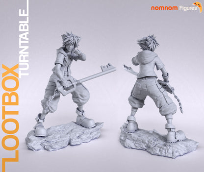 Figura de Resina - Sora - Kingdom Hearts