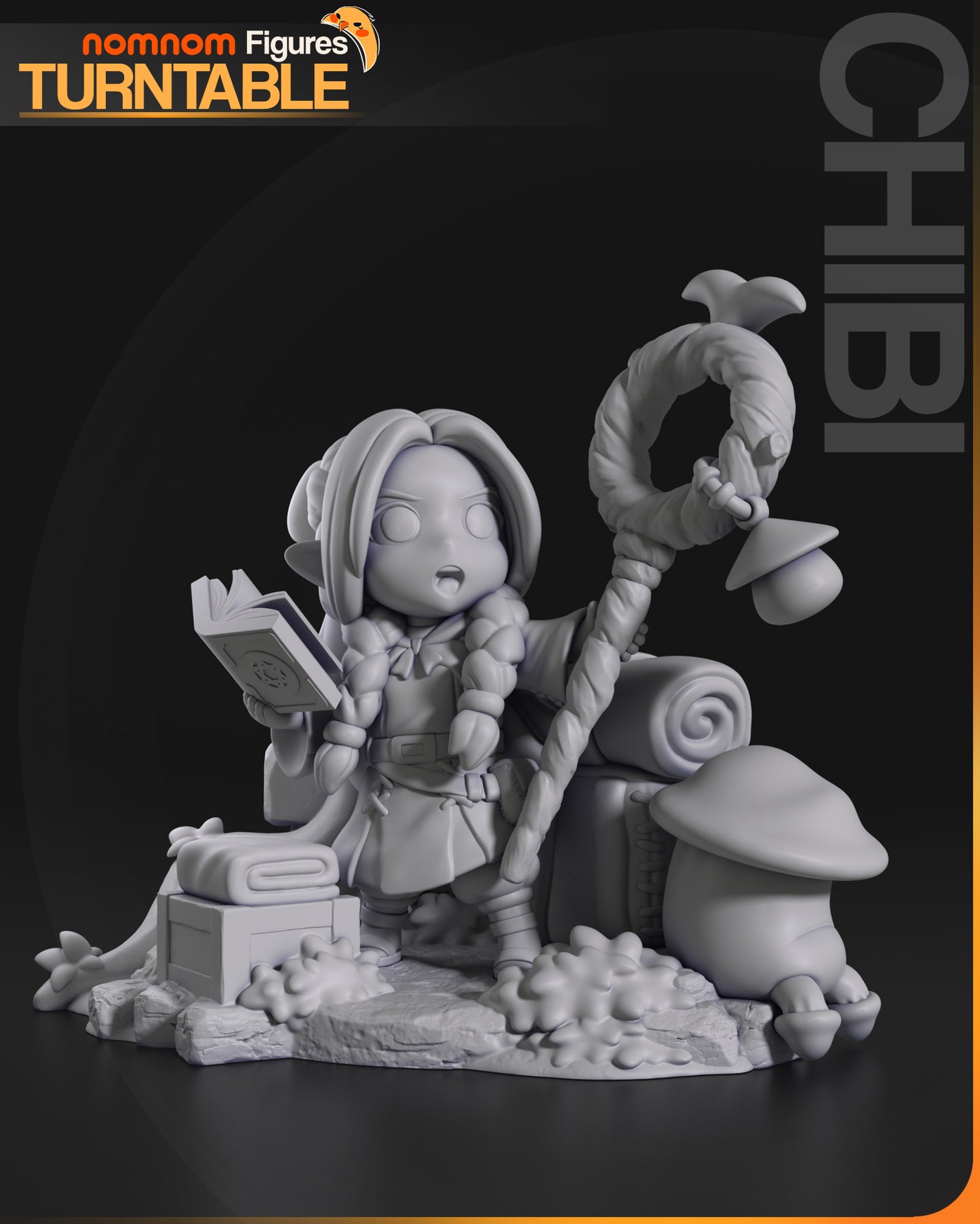 Figura de Resina Chibi - Marcille - Tragones y Mazmorras