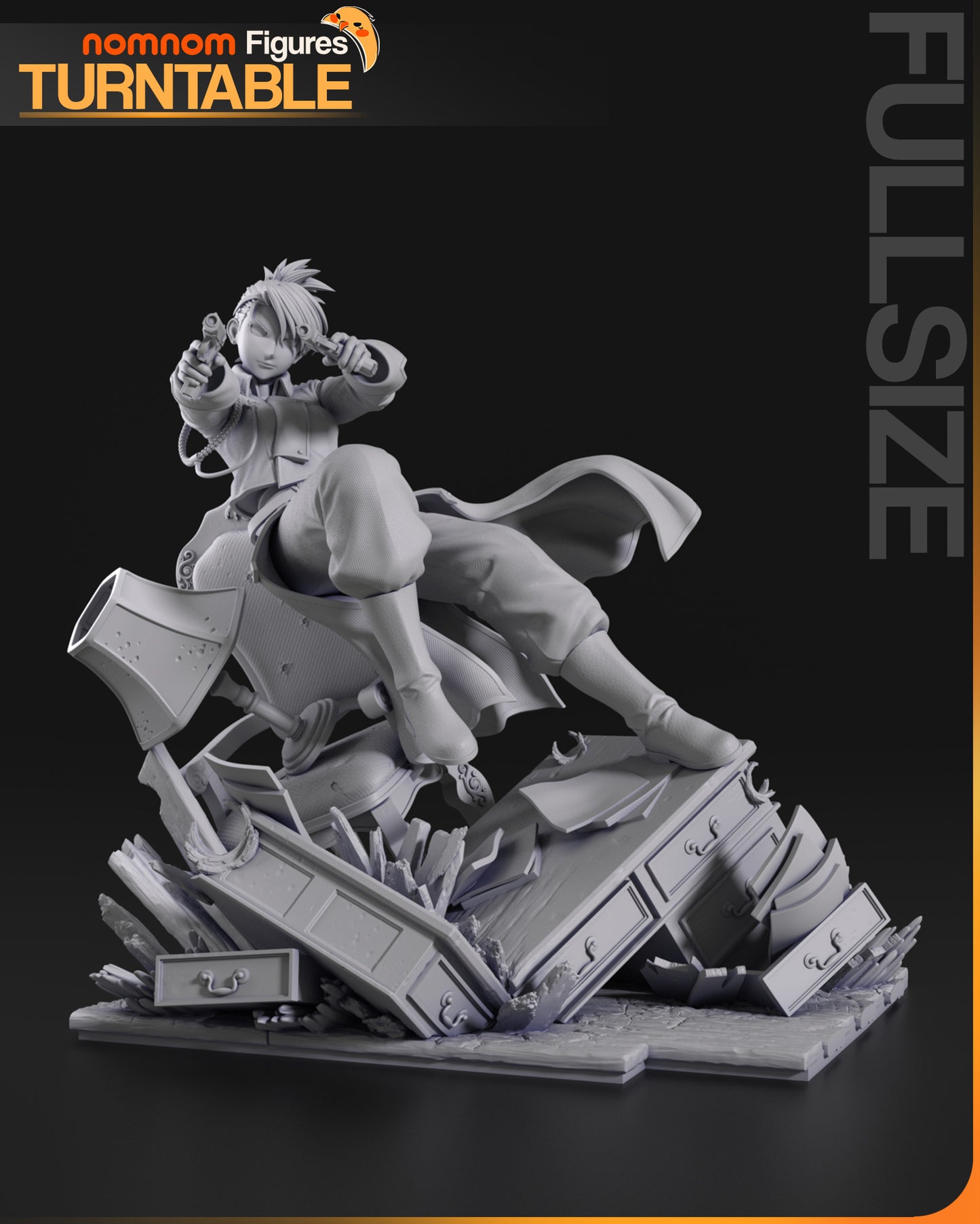 Figura de Resina - Riza Hawkeye - Fullmetal Alchemist