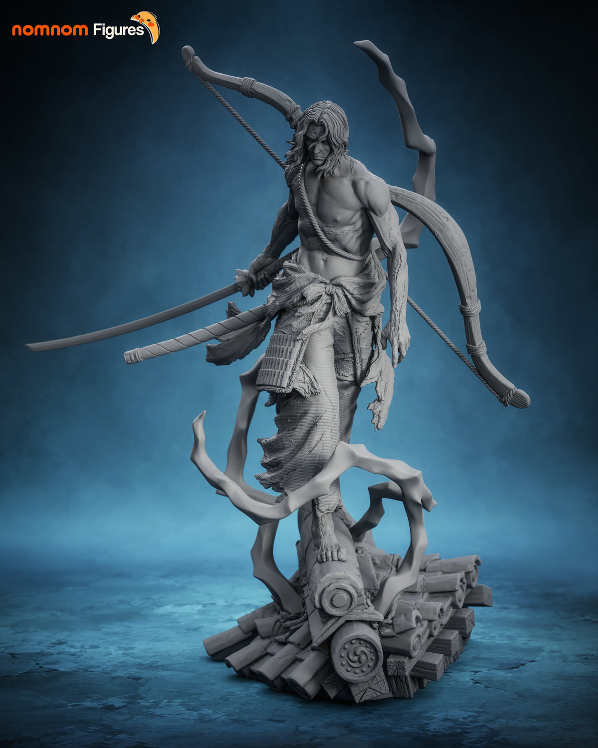 Figura Genichiro Ashina Sekiro en resina, foto 9