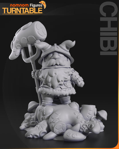 Figura de Resina Chibi - Senshi - Tragones y Mazmorras