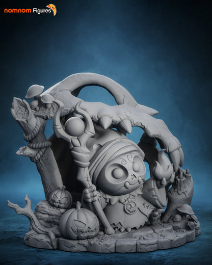 Figura Keeper of the Forgotten NomNom en resina, foto 13