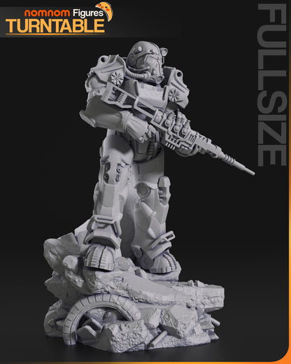 Figura de Resina - T-60 Servo Armadura - Fallout