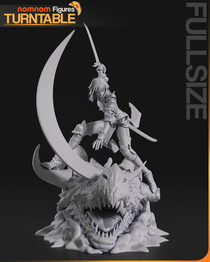 Figura de Resina - Cha Hae-In - Solo Leveling