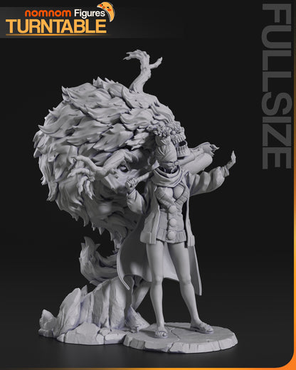 Figura de Resina - Seiko & Turbo Vieja - Dandadan