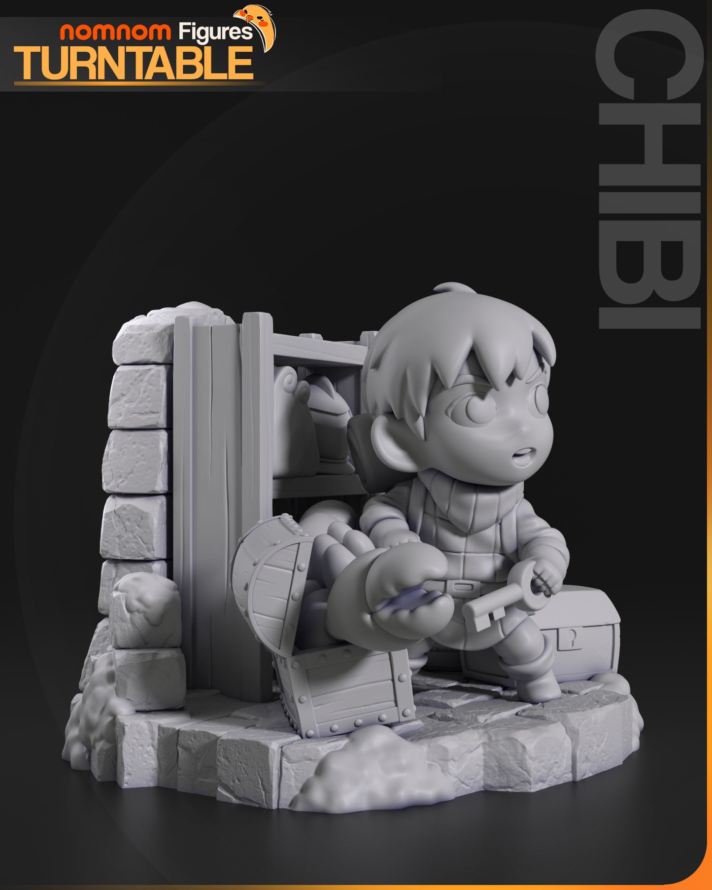 Figura de Resina Chibi - Chilchuck - Tragones y Mazmorras