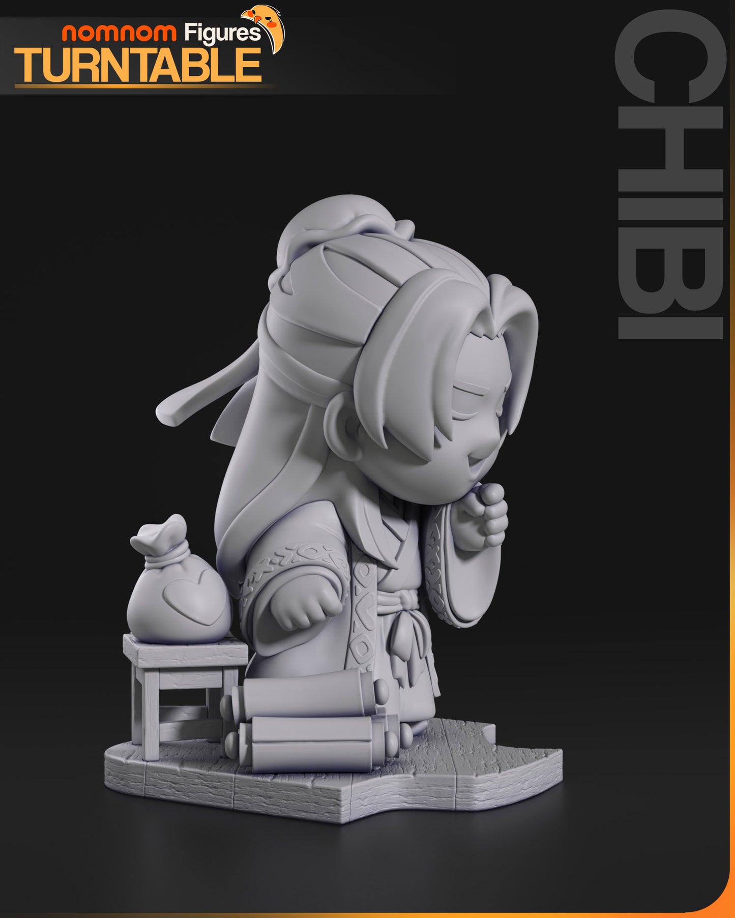 Figura de Resina Chibi - Jinshi - The Apotecary Diaries