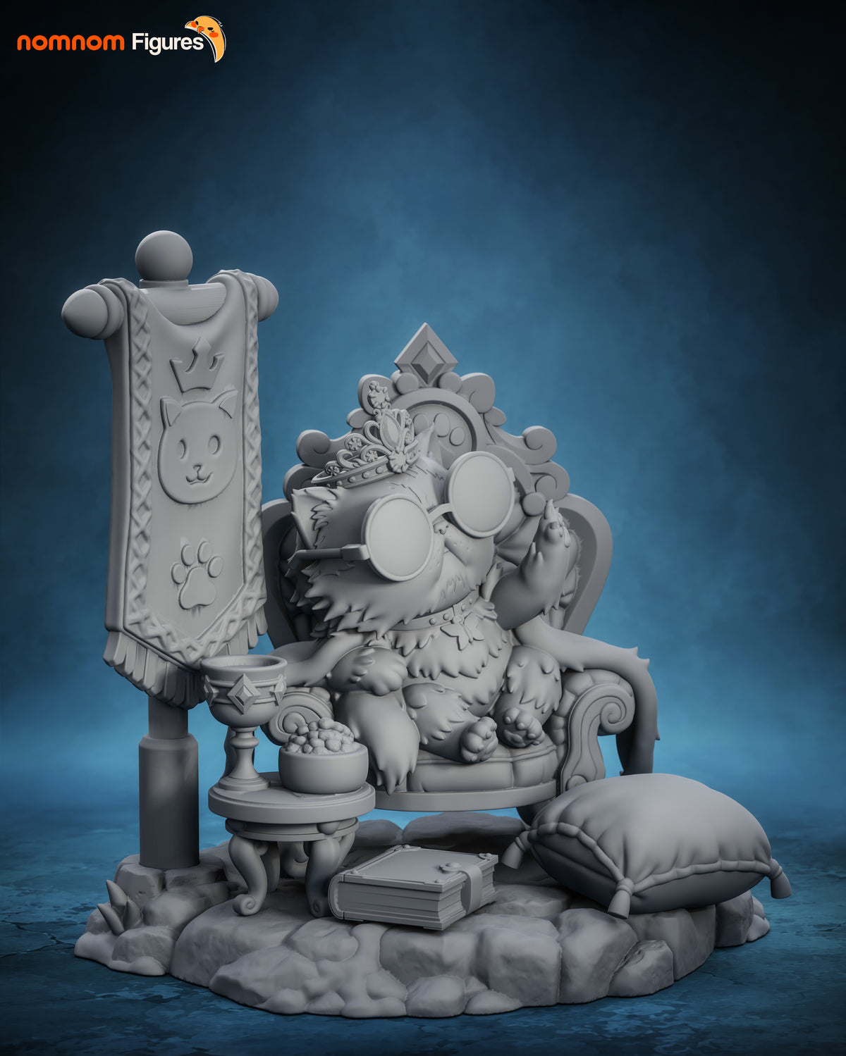 Figura chibi Princess Donut en resina, foto 6