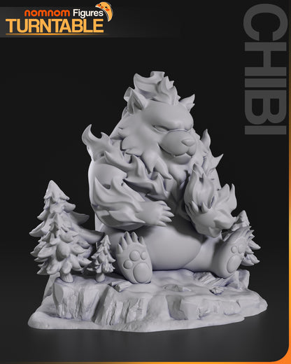 Figura de Resina Chibi - Tank - Solo Leveling