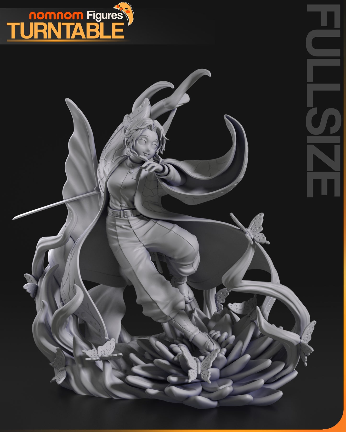 Figura de Resina - Shinobu - Kimetsu No Yaiba / Demon Slayer