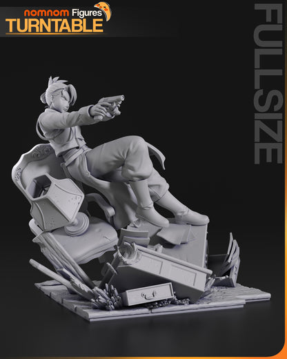 Figura de Resina - Riza Hawkeye - Fullmetal Alchemist