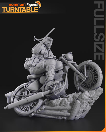 Figura de Resina - Naked Snake - Metal Gear Solid Snake Eater